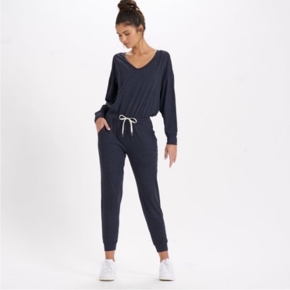 Vuori Lux Long-Sleeve Jumpsuit